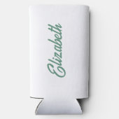 Rafraîchisseur Pour Canette Slim Beach Bachelorte Party Green (Verso)