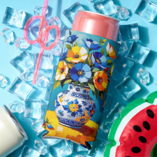 Rafraîchisseur Pour Canette Slim Beau vase de fleurs