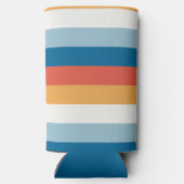 Rafraîchisseur Pour Canette Slim Bleu Uniforme (Verso)