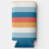 Rafraîchisseur Pour Canette Slim Bleu Uniforme (Recto)