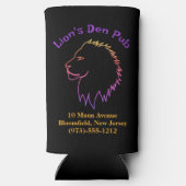 Rafraîchisseur Pour Canette Slim Boisson de promotion commerciale (Verso)