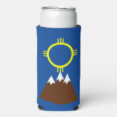 Rafraîchisseur Pour Canette Slim Bonheur et destination (Seltzer Recto)