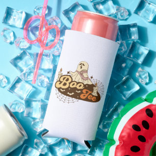 Rafraîchisseur Pour Canette Slim Boo-Jee Ghost Halloween drôle
