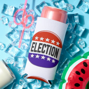 Rafraîchisseur Pour Canette Slim Bouton Élection