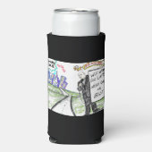 Rafraîchisseur Pour Canette Slim BTS on the Road (Seltzer Recto)