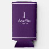 Rafraîchisseur Pour Canette Slim Buenos Aires City Elegant Simple Retro (Verso)