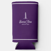 Rafraîchisseur Pour Canette Slim Buenos Aires City Elegant Simple Retro (Recto)