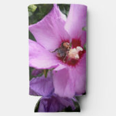 Rafraîchisseur Pour Canette Slim Bumblebebe sur la fleur d'Hibiscus (Verso)