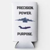 RAFRAÎCHISSEUR POUR CANETTE SLIM C-17 GLOBEMASTER PRECISION POWER PURPOSE (Recto)