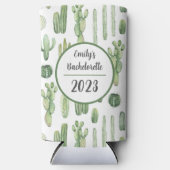 Rafraîchisseur Pour Canette Slim Cactus Can Cooleurs personnalisables (Recto)