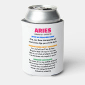 Rafraîchisseur Pour Canette Slim Can Cooler Shark Aries Zodiac AW (Can Dos)