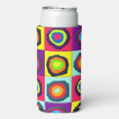 Rafraîchisseur Pour Canette Slim cercles motif (Seltzer Verso)