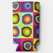 Rafraîchisseur Pour Canette Slim cercles motif (Recto)