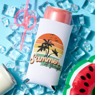 Rafraîchisseur Pour Canette Slim C'est l'été de George