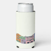 Rafraîchisseur Pour Canette Slim Charleston, SC Mariage Can Cooler (Seltzer Recto)
