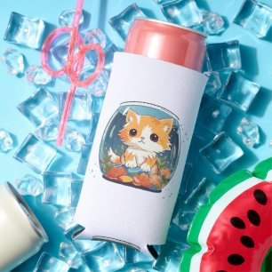 Rafraîchisseur Pour Canette Slim Chat coupable
