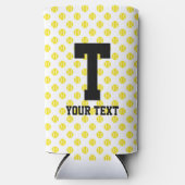 Rafraîchisseur Pour Canette Slim Chauffeurs à billes de tennis sur mesure avec moti (Recto)