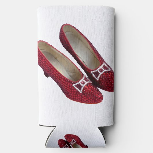 Rafraîchisseur Pour Canette Slim Chaussons Rouges Ruby Chaussures Seltzer Méchant P (Verso)