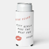 Rafraîchisseur Pour Canette Slim Cher journal, (Seltzer Recto)