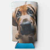 Rafraîchisseur Pour Canette Slim Chien mignon (Recto)