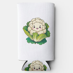 Rafraîchisseur Pour Canette Slim Chou-fleur Kawaii