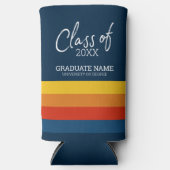 Rafraîchisseur Pour Canette Slim Classe - Modes de Graduation Nom du script Bande r (Recto)