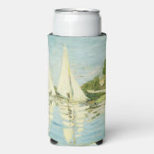 Rafraîchisseur Pour Canette Slim Claude Monet. Régates à Argenteuil (Seltzer Recto)