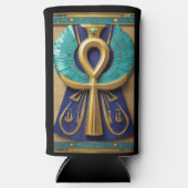 Rafraîchisseur Pour Canette Slim clé de vie de l'Égypte (Recto)