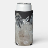 Rafraîchisseur Pour Canette Slim Cluster Crystal Energy Quartz (Seltzer Recto)