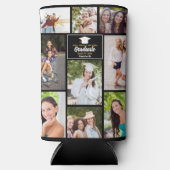 Rafraîchisseur Pour Canette Slim Collage photo des amis principaux 2023 Graduation (Recto)