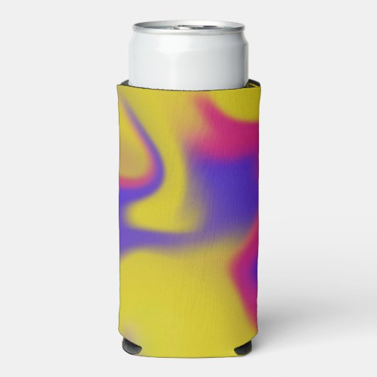 Rafraîchisseur Pour Canette Slim Coloré (Seltzer Recto)