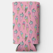 Rafraîchisseur Pour Canette Slim Cône de crème glacée (Recto)