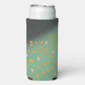 Rafraîchisseur Pour Canette Slim Congés d'automne et Roses (Seltzer Verso)