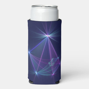 Rafraîchisseur Pour Canette Slim Constellation, Art Fractal Abstrait Fantastique
