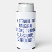 Rafraîchisseur Pour Canette Slim Construire la pensée Les salles de classe peuvent (Seltzer Verso)