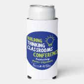 Rafraîchisseur Pour Canette Slim Construire la pensée Les salles de classe peuvent (Seltzer Recto)