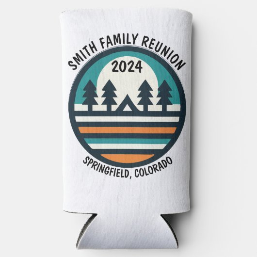 Rafraîchisseur Pour Canette Slim Cool sur mesure vacances et camping (Recto)