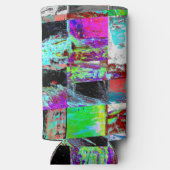 Rafraîchisseur Pour Canette Slim Cooler – Abstract Grid (Verso)