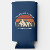 Rafraîchisseur Pour Canette Slim Coucher de soleil sur la route (Recto)