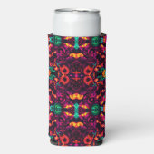 Rafraîchisseur Pour Canette Slim Couleur Abstraite vive (Seltzer Recto)