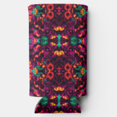 Rafraîchisseur Pour Canette Slim Couleur Abstraite vive (Verso)