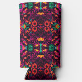 Rafraîchisseur Pour Canette Slim Couleur Abstraite vive (Recto)