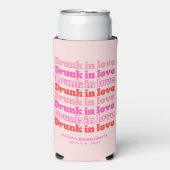 Rafraîchisseur Pour Canette Slim Couvre-boîte de bière pour enterrement de vie de j (Seltzer Recto)