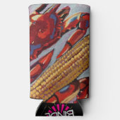 Rafraîchisseur Pour Canette Slim Crabs 'n Corn Coozie (Verso)