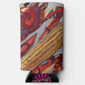 Rafraîchisseur Pour Canette Slim Crabs 'n Corn Coozie (Recto)