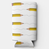 Rafraîchisseur Pour Canette Slim Crayon sur blanc (Verso)