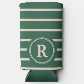 Rafraîchisseur Pour Canette Slim Create Your Own Custom Name Monogram Design (Recto)