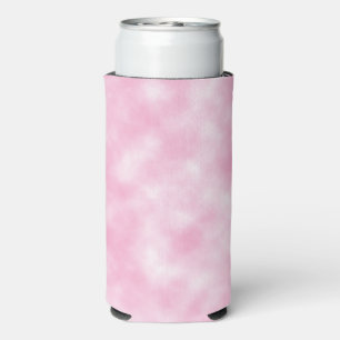 Rafraîchisseur Pour Canette Slim Création de nuages rose et blanc Abstrait Motif