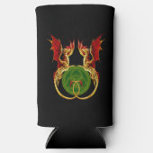 Rafraîchisseur Pour Canette Slim Crescent Céleste Lune Et Dragons (Recto)