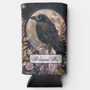 Rafraîchisseur Pour Canette Slim Cristal de Corbeau Mystique